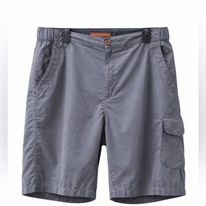 Simms 3XDRY Performance Fishing Cargo Shorts Gray Men’s Large Outdoor Utility